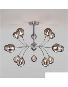 Люстра средней высоты 30180 (хром) Евросвет