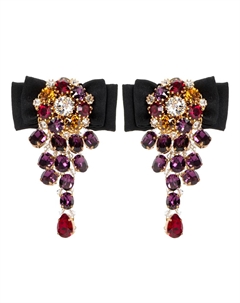 Серьги-клипсы с декором Dolce&gabbana