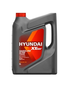 Моторное масло Gasoline G700 10W-40 6л Hyundai xteer