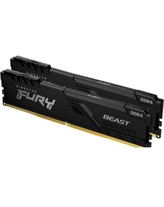 Оперативная память FURY Beast 2x32GB DDR4 PC4-25600 KF432C16BBK2/64 Kingston