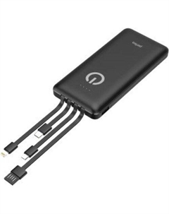 Внешний аккумулятор Absolute 10000mAh (черный) Perfeo