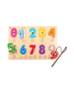 Развивающий игровой набор Цифры магнитики. Рыбалка / ДИ314 Динни