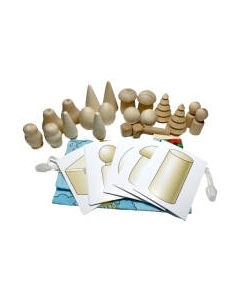 Развивающий игровой набор Волшебный мешочек. Ассорти. С карточками / ДИ079 Динни