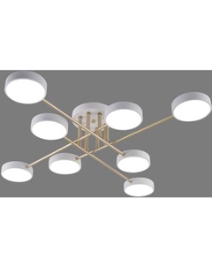 Потолочный светильник Mirastyle MH-3258/8 WH+GOLD
