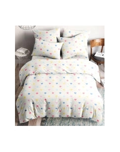 Комплект постельного белья Веселина Влюбленность 2сп Евро / 70720-1