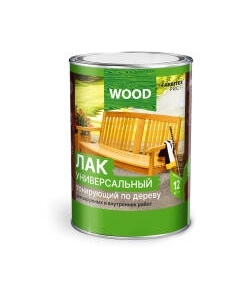 Лак Profi Wood тонирующий по дереву