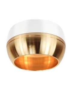 Точечный светильник ЭРА OL14 GX53 WH/GD / Б0049038 Эра
