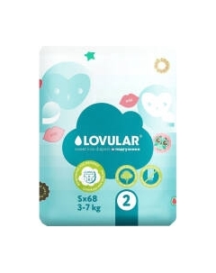 Подгузники детские Sweet Kiss S 3-7кг Lovular