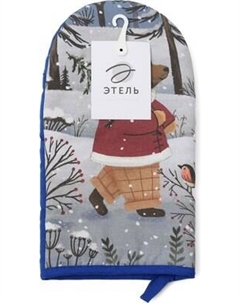 Рукавица-прихватка Этель Forest bear / 10366925