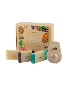 Набор косметики для тела La and Te beaute Имбирь и апельсин/корица/мята и чайное дерево / LT-SP1 La and te beaute