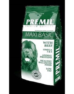 Сухой корм для собак Maxi Basic Premil