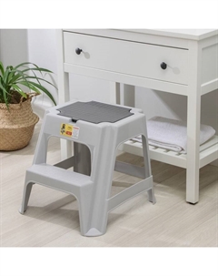 Табурет со ступенькой и ящиком «Вольф», МИКС Бытпласт