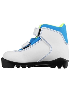 Ботинки лыжные детские Snowrock, SNS, р. 28, цвет белый/голубой Трек