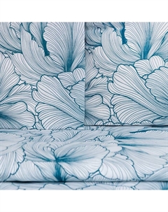 Постельное бельё евро «. Великолепие (вид 2)», бязь Этель