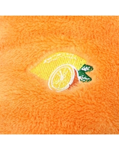 Свитер "Мандарин", велюр, размер XL (ДС 40, ОШ 33, ОГ 50 см), оранжевый Пижон