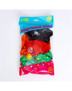 Воздушные шары латексные 12" «С Днём знаний», 50 шт., МИКС Страна карнавалия