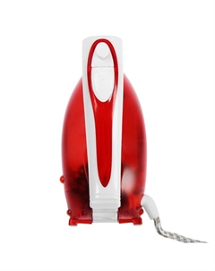 Утюг Irit IR-2305, 800 Вт, тефлоновая подошва, 200 мл, дорожный, бело-красный