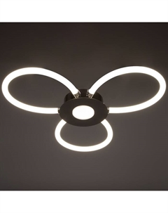 Люстра 1802/3 LED 60 Вт 4000К хром 55×55×10 см Bayerlux