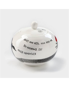 Сахарница «Винни Пух», 490 мл, фарфор Quinsberry