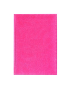Ежедневник недатированный А5, 160 листов "Вивелла", обложка искусственная кожа, тёмно-розовый Calligrata