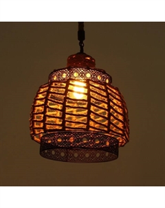 Светильник Подвес «Джут» Е27 черный 33×33×34-134 см Bayerlux