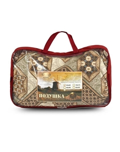 Подушка «Лузга Гречихи» 50х70 см, цвет МИКС, п/э 100% (сумка) Vesta