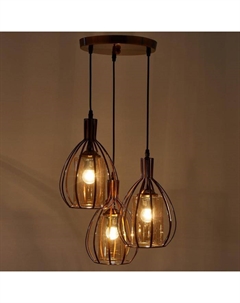 Светильник 59813/3 E27 40 Вт бронза 40×40×24-124 см Bayerlux