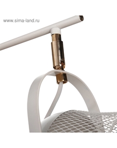 Люстра 401131 3хE27 60Вт белый 36х36х16 см Галлоп