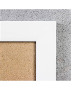 Фоторамка для фото 40×50 см «Снежок», пластик, белый Keep memories