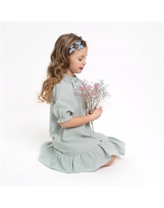 Платье для девочки, зелёное, рост 110 см Minaku