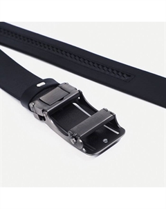 Ремень мужской, ширина 3.5 см, пряжка автомат, цвет чёрный Favorit