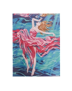 Алмазная мозаика с полным заполнением на подрамнике «Жемчужина моря», 30×40 см Школа талантов