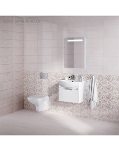 Зеркало с подсветкой LED 010 Base, 400×700 мм Cersanit