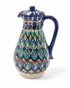 Кувшин для воды «Риштанская керамика», 1.7 л, разноцветный Шафран