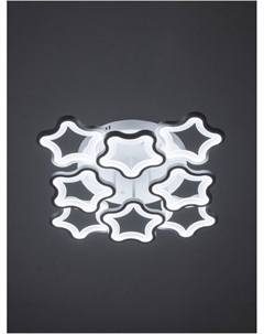 Люстра 2783/8 LEd=200 Вт 3000-6000K белый 70×70×20 см Bayerlux