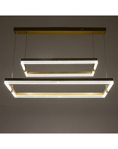 Светильник «Коруна» LED 320 Вт 3000-6000К золото 80×40×15 см Bayerlux