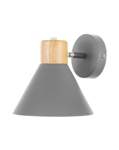 Бра «Ресто» Е27 40 Вт серый 18×11×17.5 см Bayerlux