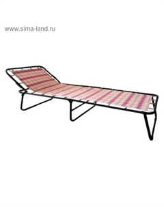 Раскладушка "Надин" с648, 197х73х40 см МИКС Летолюкс