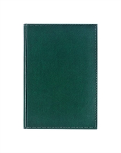 Ежедневник недатированный А5, 160 листов «Вивелла», обложка искусственная кожа, зелёный Calligrata