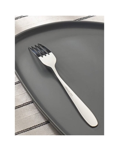 Набор вилок столовых «Бабл», h=20 см, 6 шт., нержавеющая сталь, серебристый Доляна
