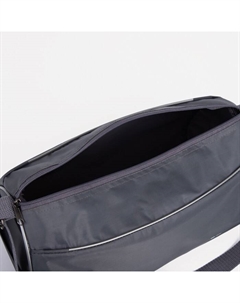 Сумка спортивная на молнии, регулируемый ремень, маленький размер, цвет серый Amen