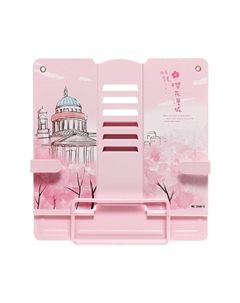 Подставка для книг с боковыми держателями, "Достопримечатальности", 21х19х16,5см, металл, МИКС Calligrata