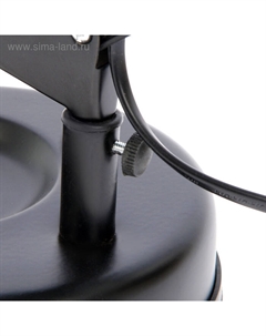 Лампа настольная 810 «Деко, чёрная» E27 40W Risalux