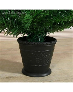 Искусственная ёлка с гирляндой Led «. Звёздочка», 90 см, d нижнего яруса 50 см, 80 ПВХ веток отгибаются Зимнее волшебство