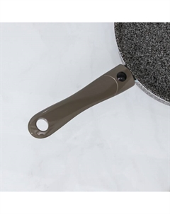 Сотейник Onyx, d=24 см, стеклянная крышка, съёмная ручка, антипригарное покрытие, цвет серый Jarko