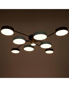 Светильник 35440/9 LED 197 Вт 3000-6000К черный-синий 95×95×13.5 см Bayerlux