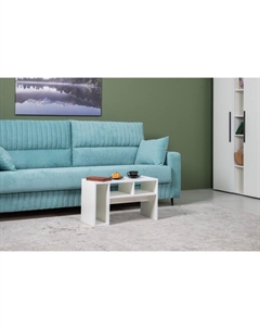 Стол журнальный приставной «Эйр 12.114», 400×300×670 мм, цвет белый Mobi