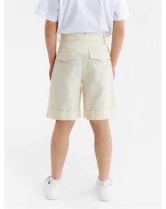 Шорты для мальчика,, бежевые, рост 128 см Minaku
