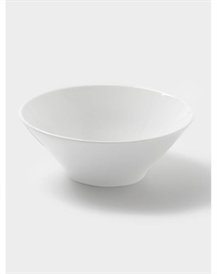 Салатник, 1 л, d=20.8 см, конический, фарфор, белый Hanna knövell