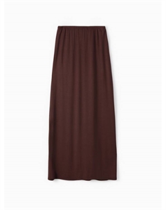 Юбка миди женская, размер XS, коричневая Mist